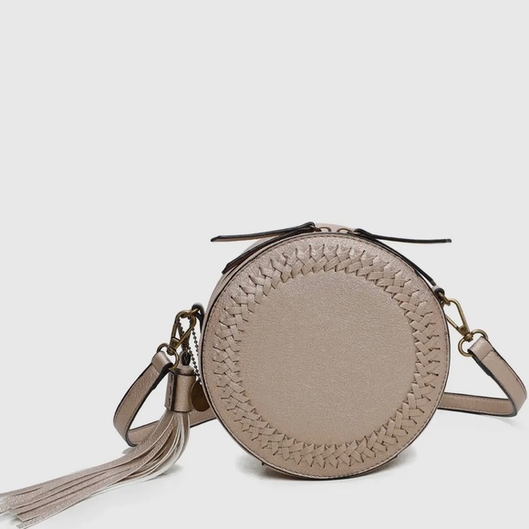 Susie Classic Vegan Cooper  Round Crossbody Bag - Picture 1 of 1